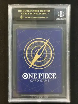 MANGA ALT ART RORONOA ZORO One Piece 2023 OP06 Japanese #118 BLACK LABEL BGS 10 - Image 2