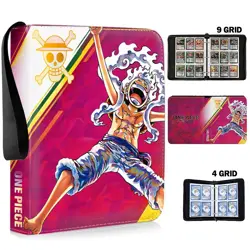 ONE PIECE TCG Binder LUFFY EB04-061 SERIAL TRADING CARD ALBUM BOOK FOLDER 4&9 - Image 1