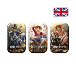 One Piece Bandai Namco Card Game 3er 3 Box Set Tin Pack Vol.2 TS-02 English Neu - Image 1
