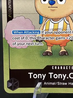 Tony Tony Chopper P-065 Championship Tournament Promo One Piece Card English - Image 5