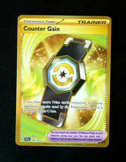 Pokemon Card TCG - Counter Gain 249/191 - Surging Sparks - Hyper Rare - NM ⭐ - Image 1