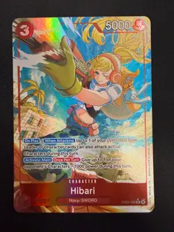 Hibari (EB03-008 R) ALT ART - One Piece (NM) ENGLISH - Image 1