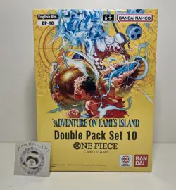 One Piece CCG English Adventure on Kami's Island OP15 Double Pack DP-10 Display - Image 1