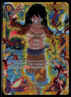 Monkey.D.Luffy (119) OP09-119 Emperors in the New World Secret Rare One Piece - Image 1
