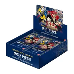 One Piece TCG OP-01 Romance Dawn - Sealed Booster Box Eng English White Bottom - Image 2