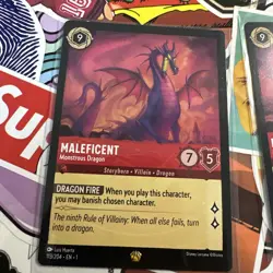 [2x] Disney Lorcana TCG The First Chapter - Maleficent 113/204 Legendary - Image 4