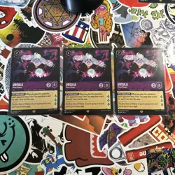 3x Ursula - Power Hungry - 59/204 - Legendary NM-Mint Disney Lorcana: The First - Image 2
