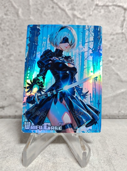 Nier Automata Trading Card Waifu Goddess Story Anime Girl holo Karte Manga Full - Image 1