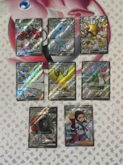 Pokemon TCG- Japanese SSR/SR Shiny Treasure Full Art Lot 8 Cards Nm/m - Image 1
