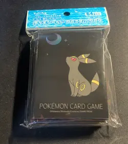 Moonlight & Umbreon Card Sleeve/Deck Shield (64) Pokemon Center Japan NEW 2022 - Image 1