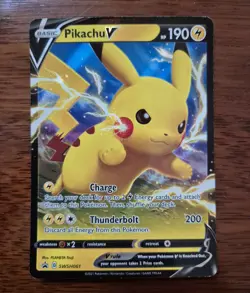 SWSH: Sword & Shield Promo Cards - Pikachu V And Pikachu VMAX - SWSH061, SWSH062 - Image 3