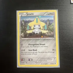 Pokemon TCG Jirachi XY195 Black Star Promo Cosmos Holo Card - Image 1