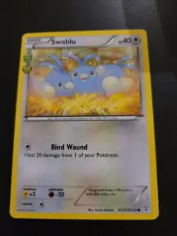 Pokemon TCG Card 2016 XY Generations Radiant Collection Swablu RC23/RC32 - Image 1