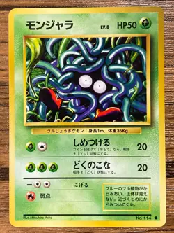 Pokemon Card Tangela No.114 Pocket Monsters Japanese Ver. Japan - Image 1