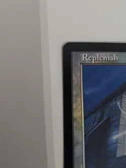 MTG Foil Replenish Urza's Destiny White Sorcery MTG Card 1999 Jim Nelson - Image 3