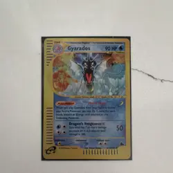 Pokemon Gyarados Skyridge Holo Rare 90 HP H10/H32 Card The Pokemon Company - Image 1