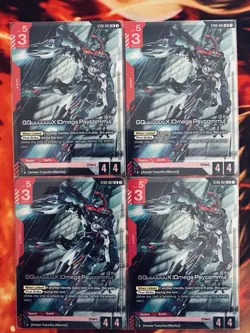 GCG Premium Card Collection (ST06-001) — GQuuuuuuX (Omega Psycommu) — Set Of 4 - Image 1
