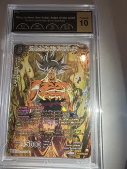 Dragon Ball Super Card Game Ultra Instinct Son Goku, State of the Gods... - Image 1