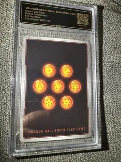 Dragon Ball Super Card Game Ultra Instinct Son Goku, State of the Gods... - Image 4