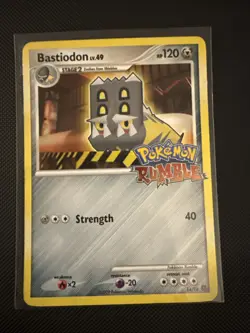 Pokemon Bastiodon 14/16 Rumble Card 120 LP Nintendo 2009 - Image 1