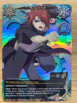 Carte Naruto Collectible Card Game CCG Nagato No. 0055 - Image 1