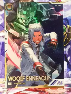 WOOLF ENNEACLE UT01-071 Secret Gundam Arsenal Base Card Age - Image 1