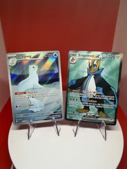 Pokemon Dewgong & Empoleon ex Holo Card Lot - 2 Water Type English Cards - Image 1