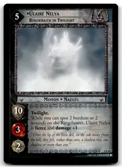 2002 LOTR Lord of the Rings Mines of Moria Card #2R84 Ulaire Nelya (Ringwraith i - Image 1