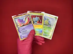 STAMPED REVERSE HOLO - Collection / Lot - 3 Cards - Pokemon TCG - Image 1