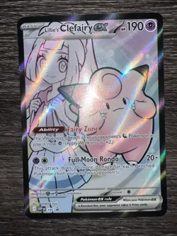 Lillie's Clefairy ex 195 SV: Scarlet & Violet Promo Cards NM - Image 1