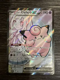Lillie's Clefairy ex 195 SV: Scarlet & Violet Promo Cards NM - Image 2