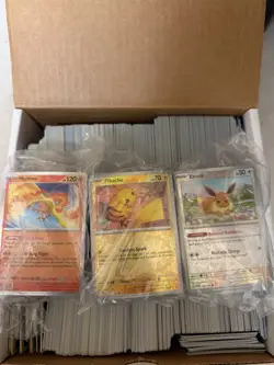 POKEMON REVERSE/HOLO 100 CARDS LOT, ALL TYPES,NO REPEATS, ALL HOLO!! NM-LP - Image 1