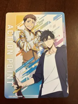 Union Arena UE17BT: SOLO LEVELING Action Point Card Sung Jinwoo Yoo Jinho NM - Image 1