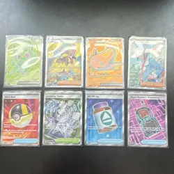 Pokemon 2026 ASC Foil Card Lot: Sprigatito ex, Stunfisk ex, Cheren - Image 1