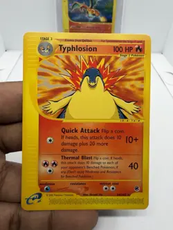 Typhlosion 64/165 Non-Holo Rare Card Expedition Base Set (Near Mint condition) - Image 1