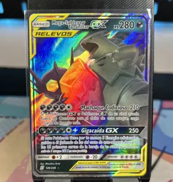Pokemon TCG Card Mega Sableye & Tyranitar GX 126/236 Unified Minds Tag Team - NM - Image 1