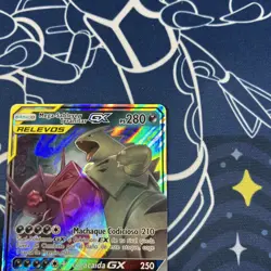 Pokemon TCG Card Mega Sableye & Tyranitar GX 126/236 Unified Minds Tag Team - NM - Image 5
