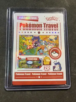 Pokemon Travel - ZR-009 - Mengka Pokemon Card - Image 1