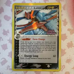 Pokemon Deoxys EX Delta Species 3/110 Holon Phantoms Holo Rare 70 HP Card - Image 1