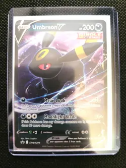 Umbreon V SWSH203 SWSH: Sword & Shield Promo Cards Full Art Holo - Image 3