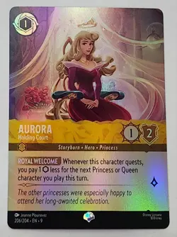 ~ Aurora - Holding Court (Epic) ~ NM Holofoil ~ Fabled ~ - Image 1