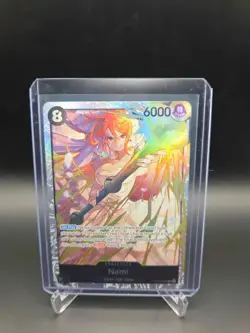 One Piece TCG English OP15-086 Nami SR Foil - Image 1