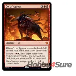 Ox Of Agonas M/NM Magic: The Gathering MTG Theros Beyond Death - Image 1