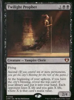 Commander Masters #193 Twilight Prophet - Image 1