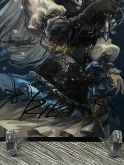 Jill, Shiva's Dominant (43/53) - Final Fantasy - Art Series Gold Signature - Image 2