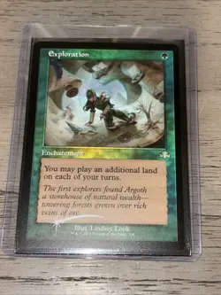 Exploration (Retro Frame) Dominaria Remastered Foil MTG Magic The Gathering - Image 2