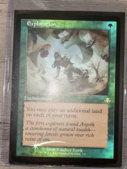Exploration (Retro Frame) Dominaria Remastered Foil MTG Magic The Gathering - Image 3