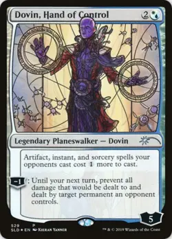 MTG Dovin, Hand of Control - Foil - Stained Glass, Secret Lair Drop Series, Ligh - Image 1
