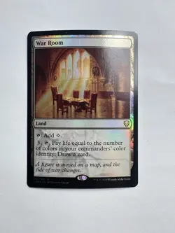 War Room Commander Legends Rare Land Foil English MTG - Image 1