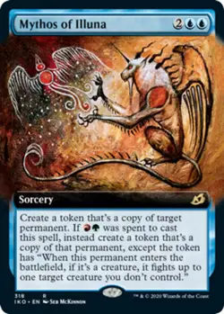 1x Mythos of Illuna ~ Extended Art NM-Mint, English Ikoria: Lair of Behemoths MT - Image 1